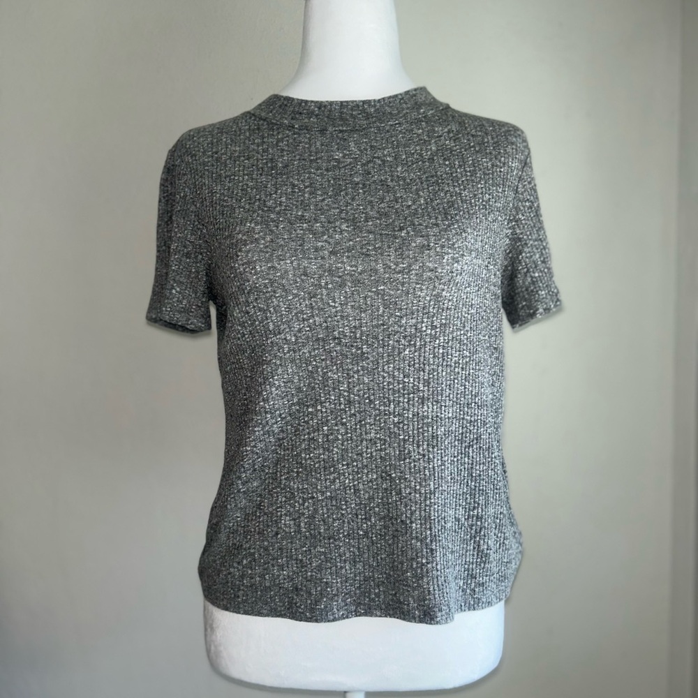 BP Gray Fitted Short Sleeve T-Shirt